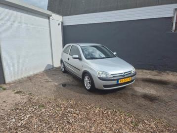 Opel Corsa 1.2 16V 2002 Grijs 3-drs beschikbaar voor biedingen