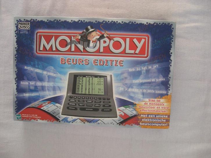 Parker Spellen - Monopoly Beurs Editie, Hobby en Vrije tijd, Gezelschapsspellen | Bordspellen, Nieuw, Ophalen of Verzenden