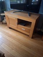 Tv meubel hout, Gebruikt, 100 tot 150 cm, Ophalen of Verzenden, Minder dan 100 cm