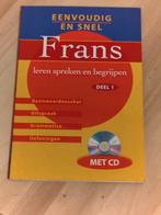Boek Frans leren spreken met CD, Boeken, Ophalen of Verzenden, Zo goed als nieuw, Onbekend, Non-fictie