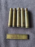 K98 clip met hulzen, Ophalen of Verzenden, Duitsland, Hulzen of Bodemvondsten