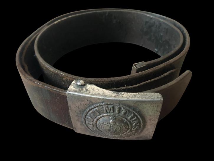 WW1 Duits koppelslot+riem, Verzamelen, Militaria | Algemeen, Ophalen of Verzenden