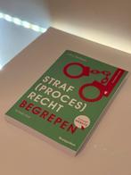 Straf(proces)recht Begrepen - Verbaan, Boeken, Studieboeken en Cursussen, Ophalen of Verzenden, Gamma, Zo goed als nieuw, HBO