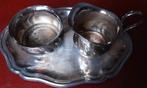 Vintage Messing Suiker & Roomstel, Antiek en Kunst, Antiek | Goud en Zilver, Ophalen of Verzenden