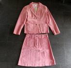 Mantelpakje blazer jasje en rokje roze maat 38/40 - NIEUW!, Maat 38/40 (M), Kostuum of Pak, Nieuw, Ophalen of Verzenden