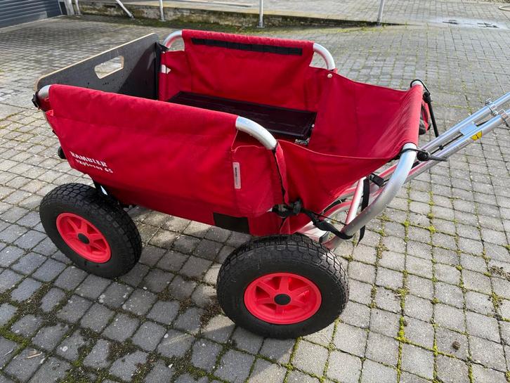 Rode bolderkar - Rambler Explorer 65 in absolute nieuwstaat, Caravans en Kamperen, Bolderkarren, Zo goed als nieuw, Ophalen