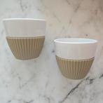 Viva Scandinavia Bekers/Mokken - Wit, Taupe, Beige, Ophalen of Verzenden, Zo goed als nieuw