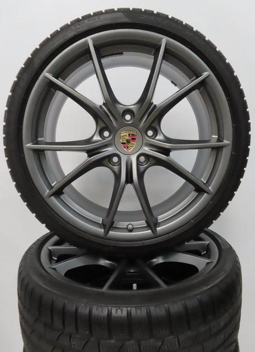 Porsche 20 inch Origineel 911 991.2 MKII velgen winterbanden, Auto-onderdelen, Banden en Velgen, Banden en Velgen, Winterbanden