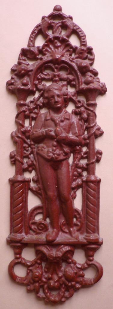 Deurrooster; herder; gietijzer; Groningen; 19e eeuw, Antiek en Kunst, Curiosa en Brocante, Ophalen of Verzenden