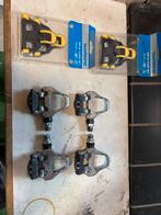 Shimano 105 pedalen + nieuwe SPD plaatjes, Ophalen of Verzenden, Gebruikt, Racefiets, Crankstel of Pedalen