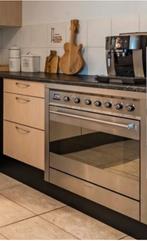 Keuken met smegg, Ophalen, Gebruikt, U-keuken, Bruin