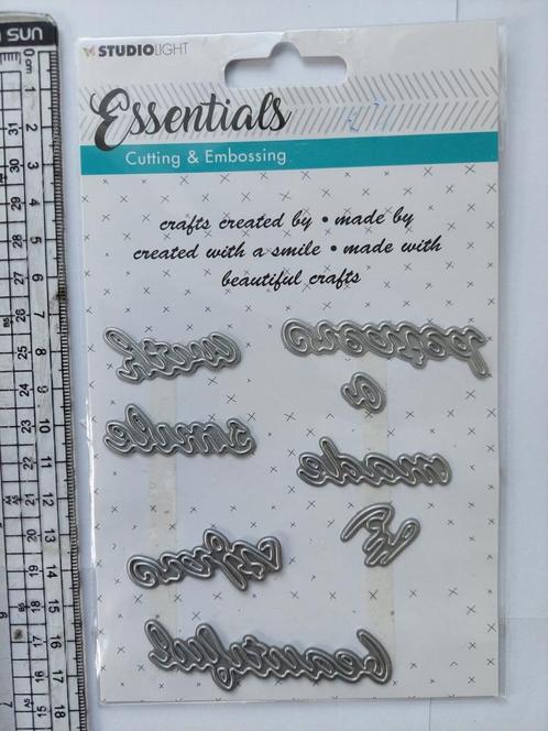 Studio Light Essentials Crafts created by, Hobby en Vrije tijd, Kaarten | Zelf maken, Nieuw, Ophalen