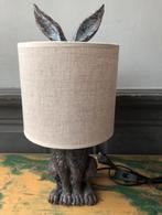 Tafellamp haas konijn in lamp lampenkap beige Clayre & Eef, Clayre&Eef, Nieuw, Ophalen of Verzenden, De Giesel