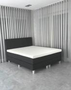 Te koop NIEUWE 2 persoons Boxspring.
NOG IN DE VERPAKKING., Ophalen, 180 cm, 200 cm, Stof