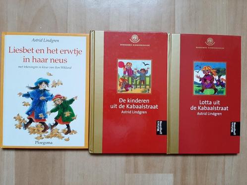 3 x Astrid Lindgren o.a. Liesbet en het erwtje in haar neus, Boeken, Kinderboeken | Jeugd | onder 10 jaar, Gelezen, Ophalen