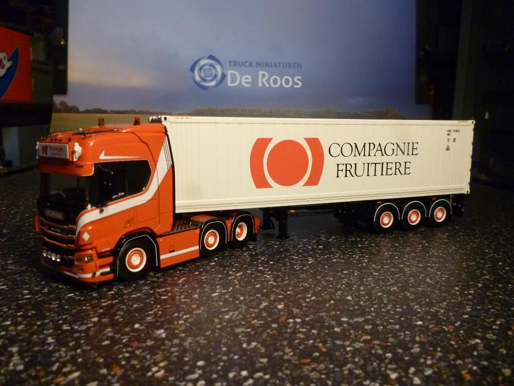 WSI Scania KleinJan met certificaat, Ophalen of Verzenden, Nieuw, Bus of Vrachtwagen, Wsi