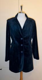 Helena Hart Donkerblauwe Velours Blazer l XXL, Blauw, Maat 46/48 (XL) of groter, Nieuw, Ophalen of Verzenden