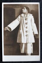 Richard Kubla (Tsjechische operazanger) als pierrot, Verzenden, Voor 1920, Ongelopen, Sterren en Beroemdheden