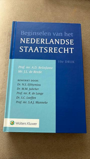 Beginselen van het Nederlands staatsrecht beschikbaar voor biedingen