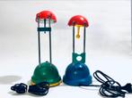 Vintage Bureaulampen  in Memphis Stijl - Jaren ‘80 X 2, Ophalen of Verzenden, Zo goed als nieuw, Minder dan 50 cm