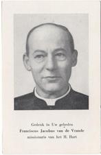 Priester Franciscus van de Vrande 1895 Den Hout + 1964 Stein, Verzenden, Bidprentje