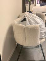 Gezocht: Kwantum Schelpstoel beige, Huis en Inrichting, Fauteuils, Ophalen, Gebruikt, Minder dan 75 cm, Stof