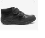 Nieuwe leren schoenen met klittenband, maat 41, Zwart, Nieuw, Ophalen of Verzenden, Sneakers of Gympen