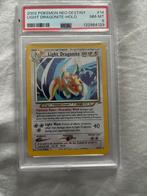 Light Dragonite Holo - Neo Destiny - PSA 8, Ophalen of Verzenden, Zo goed als nieuw, Losse kaart, Foil