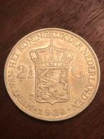 Zilveren Rijksdaalder 1932 - Wilhelmina, Postzegels en Munten, Munten | Nederland, Zilver, Ophalen of Verzenden, Koningin Wilhelmina