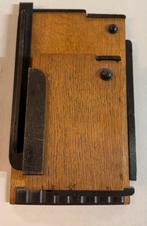 Houten Amsterdamse / Haagse school brieven houder, Ophalen of Verzenden