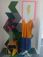 Prachtige lange rok van who's that girl maat L, Who's that girl, Blauw, Zo goed als nieuw, Onder de knie