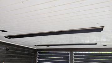 3200W zwarte infrarood heater, 4 standen, geen licht beschikbaar voor biedingen