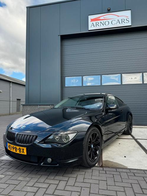 BMW 6-Serie 4.4 CI 645 Coupe AUT 2004 Zwart-COMPLEET IN ORDE, Auto's, BMW, Bedrijf, 6-Serie, ABS, Adaptieve lichten, Airbags, Airconditioning