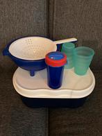 Tupperware brooddoos, duo vergiet, beker(s), Beker of Kan, Ophalen of Verzenden, Zo goed als nieuw