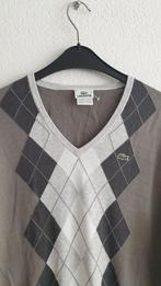 Lacoste Argyle Trui Maat  6 of XL, Bruin, Lacoste, Maat 56/58 (XL), Ophalen of Verzenden