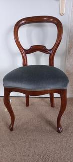 Antieke mahonie tafel met 4 stoelen, Ophalen