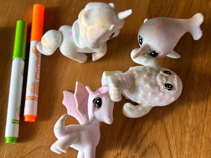 Crayola Washimals Set gebruikt met stiften en uitwasbakje, Kinderen en Baby's, Speelgoed | Educatief en Creatief, Gebruikt, Knutselen