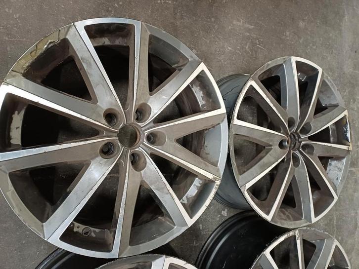 19" FONDMETAL VELGEN 8Jx19" 5x112 VW GOLF 7 AUDI A4 VAG, Auto-onderdelen, Overige Auto-onderdelen, Audi, Volkswagen, Volvo, Gebruikt