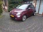 Fiat 500 1.2  2015 BORDAUX Rood, 4 cilinders, Origineel Nederlands, Handgeschakeld, Grijs