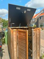 Lutrabox fietsenberging met slot LMF125-RG, Tuin en Terras, Ophalen, Hout