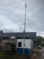 Lichtmast 12 m uitschuifbaat, Doe-het-zelf en Verbouw, Bouwverlichting, Ophalen, Gebruikt, Overige typen