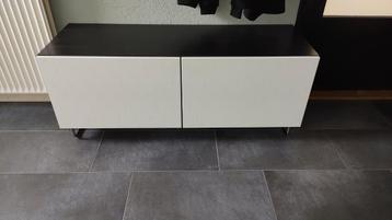 Ikea Besta TV-kastje met Vassviken deurtjes - afbeelding 1