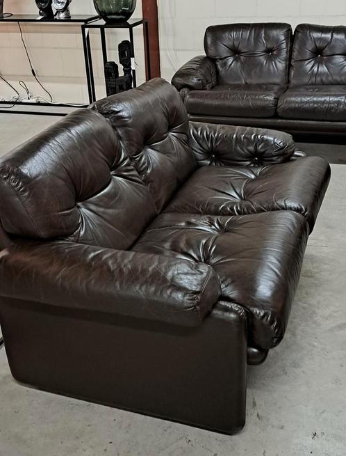 Origineel B&B Italia Tobia Scarpa woonkamer set., Huis en Inrichting, Banken | Complete zithoeken, Zo goed als nieuw, Leer, Ophalen