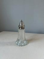 Vintage glazen Engelse zout strooier h15cm, Overige typen, Ophalen of Verzenden, Overige stijlen, Glas
