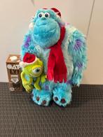 Disney Mike and Sully kerstknuff, Ophalen of Verzenden, Overige figuren, Nieuw, Knuffel