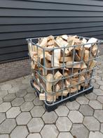 Eiken haardhout te koop (droog), Tuin en Terras, Haardhout, 3 tot 6 m³, Ophalen of Verzenden, Eikenhout, Blokken