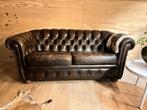 Vintage Chesterfield bankje - Tweezits, Huis en Inrichting, Ophalen, Gebruikt, 150 tot 200 cm, Tweepersoons