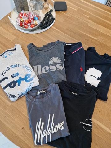 Heren/ jongens pakket Tshirts en lange broeken xs/s beschikbaar voor biedingen