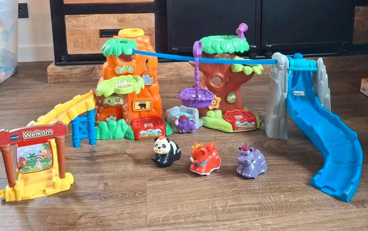 Vtech ZoefZoef Avonturenjungle, Kinderen en Baby's, Speelgoed | Vtech, Gebruikt, Ophalen