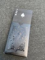 Nieuwe set zwarte waterbestendige speelkaarten, Verzamelen, Ophalen of Verzenden, Nieuw, Speelkaart(en)